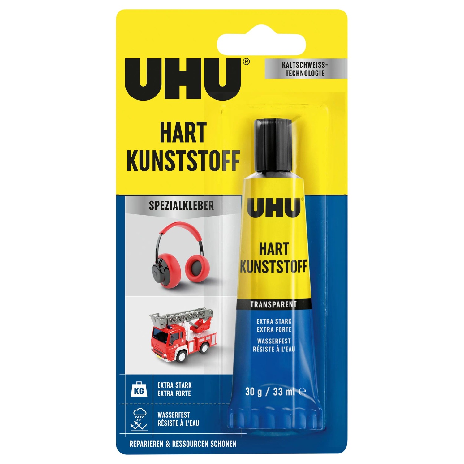 Uhu Hart Kunst Stoff Spezialkleber Transparent 30 g kaufen bei OBI