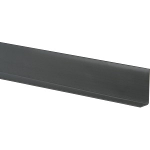 Graue Sockelleiste KU006, 15x50 mm, selbstklebend, für saubere Wandabschlüsse.