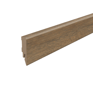 Egger Sockelleiste L743 Kubisch für Fußboden Turin 6 cm Eiche Dunkel