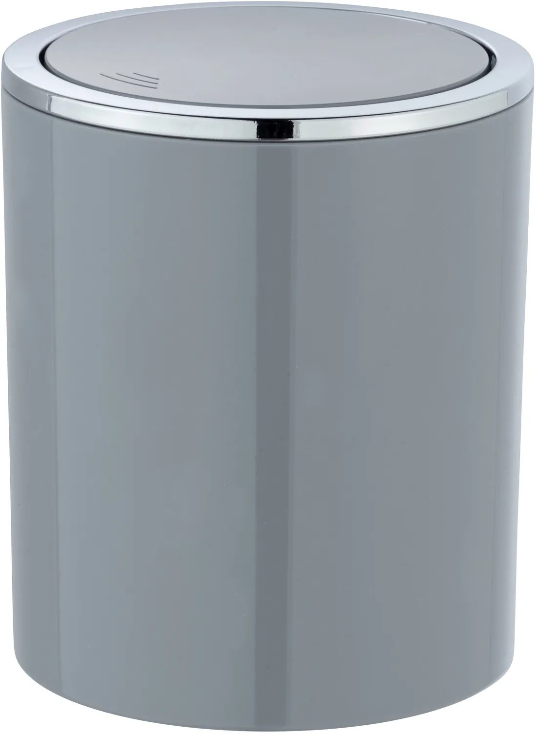 Retro Mülleimer Mit Schwenkdeckel - Holzmaserung Design 22x22x27cm Für Bad & Wohnzimmer