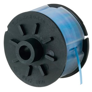 LUX Ersatzspule T 321 mit blauem Trimmerfaden (1,5 mm x 6 m) für Rasentrimmer & Sensen.