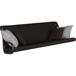 Angerer Hollywoodschaukel Auflage Smart Coffee mit Kissen, Bezug abnehmbar und waschbar.