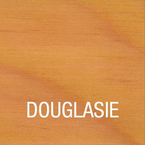 Nahaufnahme einer Douglasienholz-Oberfläche, behandelt mit Bondex Holz-Öl.