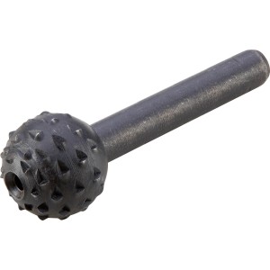 LUX Profilraspel Kugelform für Holz, Fräsbohrer mit 6 mm Schaft.