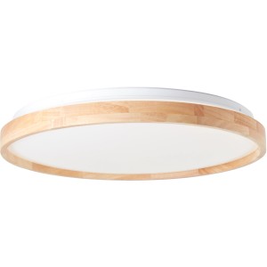 Brilliant LED-Deckenleuchte Alson 48 cm Holz-Weiß FSC®