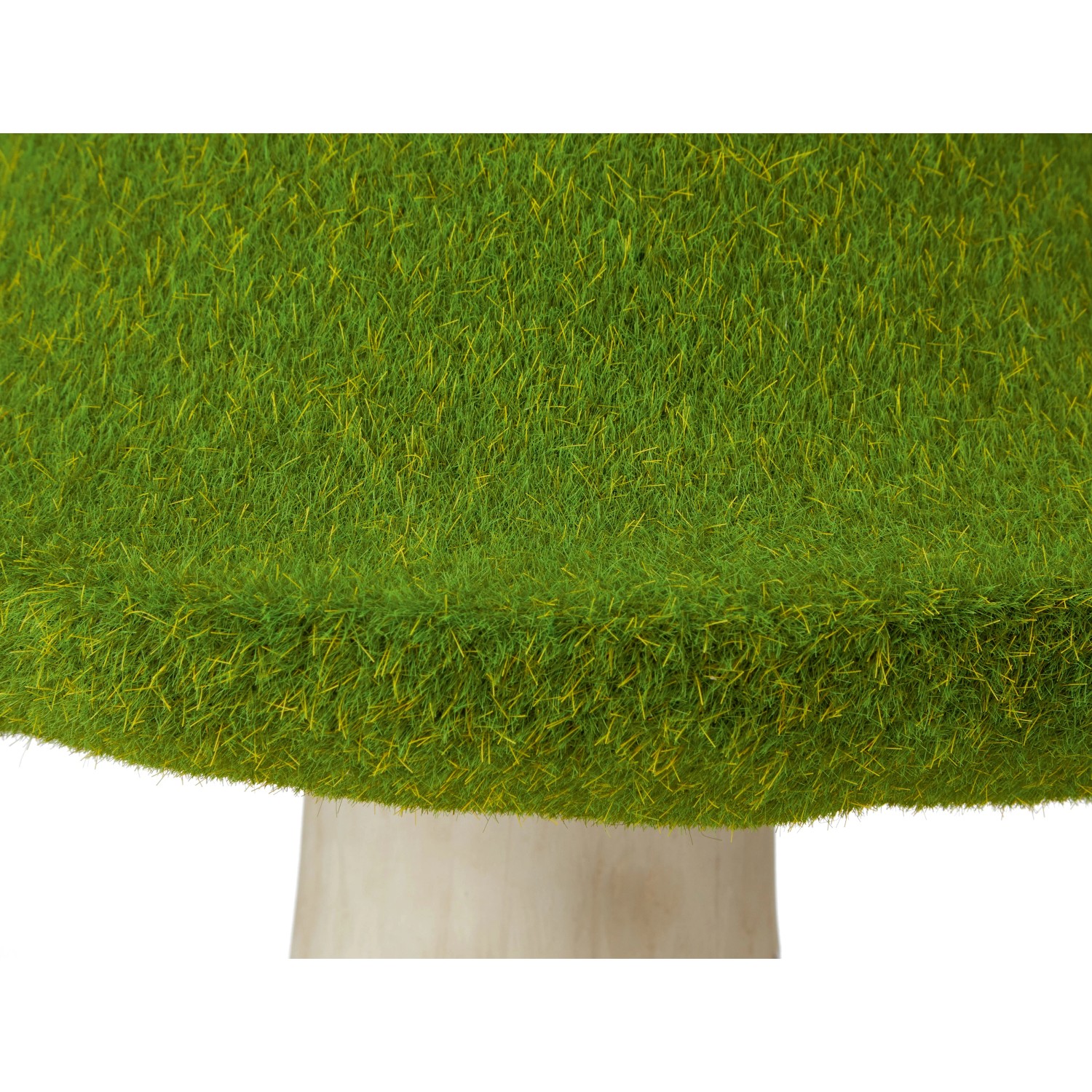 Deko-Pilz aus Polyresin und Kunstrasen Ø 35 cm x 48 cm Grün kaufen bei OBI