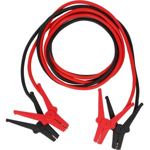 Apa Starthilfekabel Alu-Star, 16mm², rot und schwarz mit Klemmen.