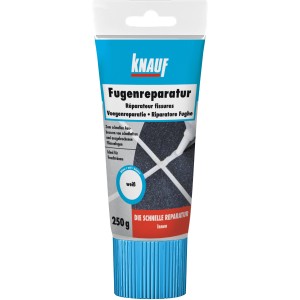 Tube Knauf Fugenreparatur in Weiß, 250g, zur Ausbesserung von Fliesenfugen.