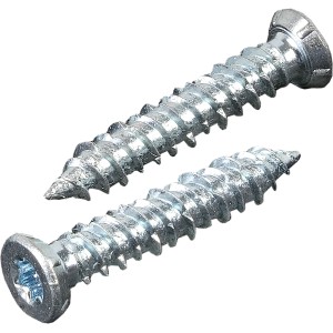 Kovalex Befestigungsschrauben für Terrassenlager, 7,5x42mm, 50 Stück, Stahl verzinkt.