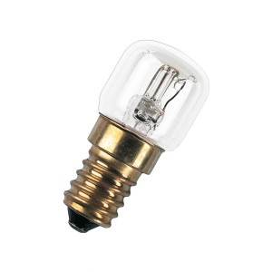 Osram Halogen E14 Leuchtmittel, Röhrenform, 15W, für Backofen, 2er-Pack.