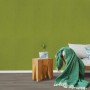 Limegrünes Jangal Modular Wall Dekor-Paneel aus Filz an Wand. Moderne Wandgestaltung für Wohnräume.