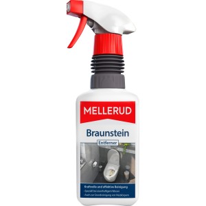 Mellerud Braunstein Entferner 0,5 l Flasche mit Sprühkopf, zur Reinigung von Bad und WC.