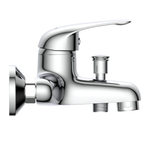 Schütte Wannenfüllarmatur Magna Chrom, elegante Badarmatur für die Badewanne.