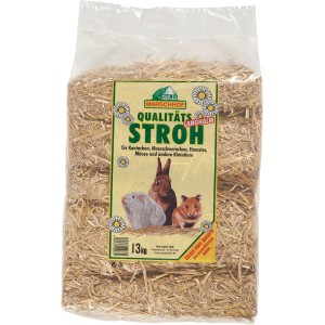 Marschhof Langhalm-Stroh, 3kg Packung Nager-Einstreu für Kleintiere.