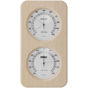 Eilo Sauna Klimamesser E zur Messung von Temperatur und Luftfeuchtigkeit in der Sauna.