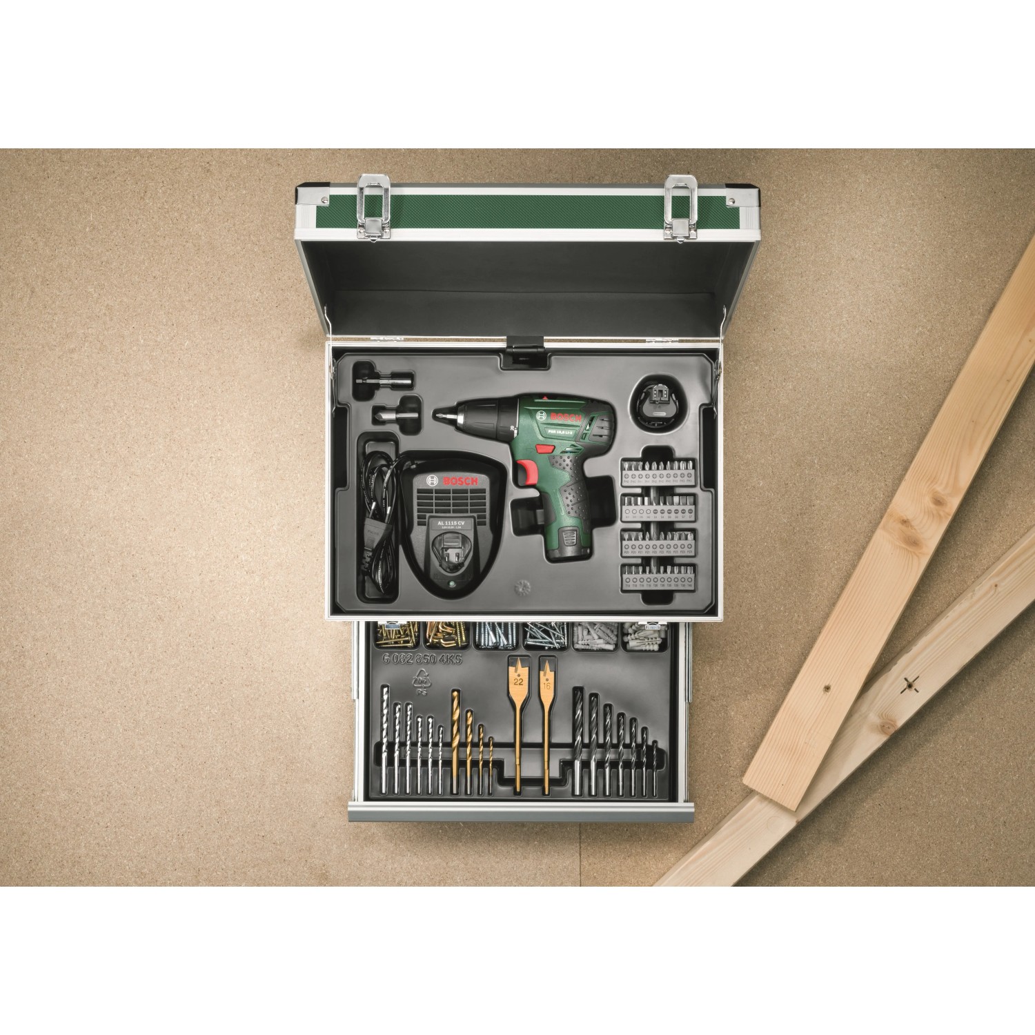Bosch Akku-Bohrschrauber PSR 10,8 LI Toolbox kaufen bei OBI