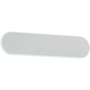 Weiße, matte Trio LED Wandleuchte Carlo, 80x350x48 mm, für stimmungsvolle Beleuchtung.