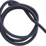 Schwarzes Beetex Gummiseil, 6 mm Durchmesser, 6 m Länge, Zubehör für Sonnenschutz.