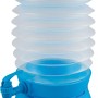Faltbarer, blauer 5L Wasserkanister von Happy People für Camping & Outdoor.