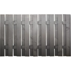 Sichtschutzzaun Seattle, anthrazit, 180x90cm, modernes Design für Garten & Terrasse.