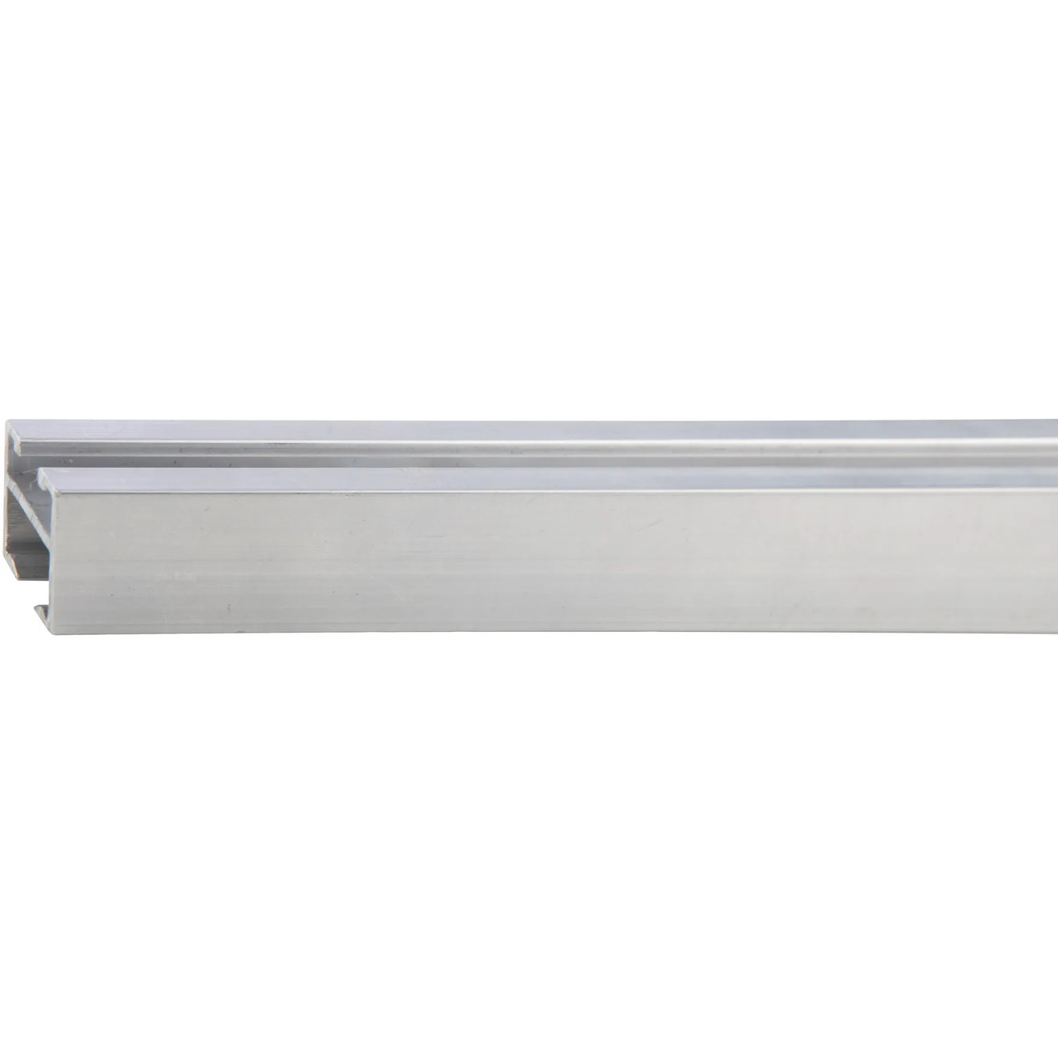 Mydeco Gardinenstange Edelstahl-Optik, 160 cm lang, für Gardinen-Gleiter.