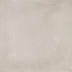 Feinsteinzeug Bodenfliese Urban, matt glasiert, 60x60 cm, in heller Zementoptik.