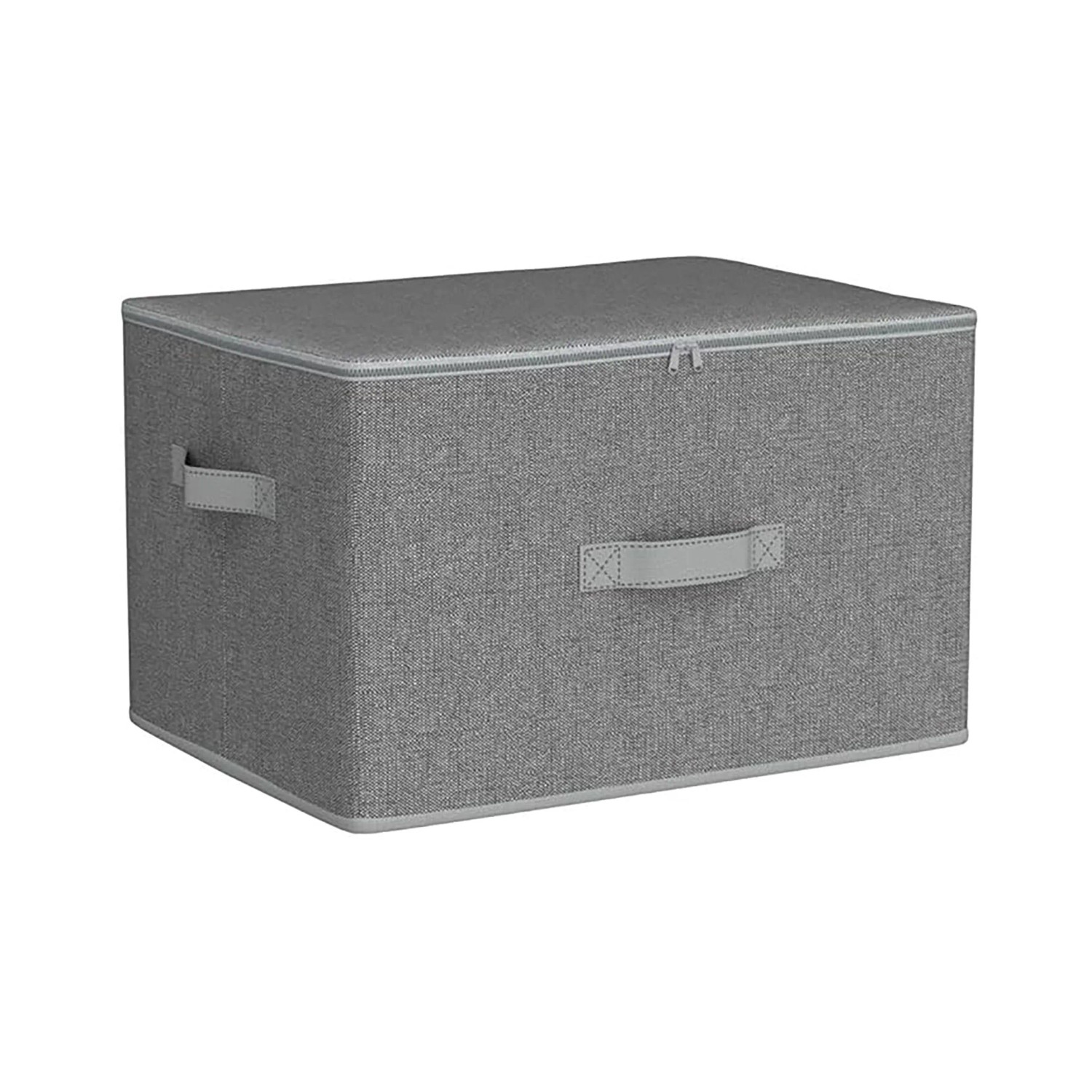 Songmics Aufbewahrungsbox-Set Rylan 40 x 30 x 25 cm Grau 3-teilig kaufen bei OBI