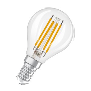 Osram LED-Leuchtmittel E14 Tropfenform 3,4 W 470 lm Dimmbar Klar 8 cm x 4,5 cm