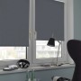 Gardinia EasyFix Thermo Rollo, 100x150 cm, Schiefergrau, zur Verdunkelung und Hitzeschutz.