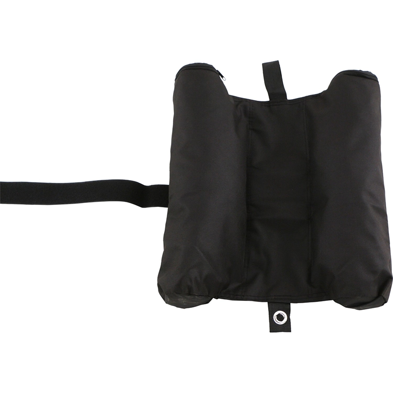 Schwarzer Siena Garden Pavillon Beschwerer (4er Set) zum Befüllen mit Sand.