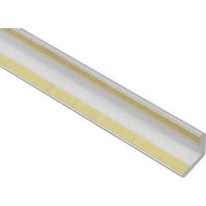 Winkelleiste selbstklebend 31 x 31 mm Länge 2,5 m Weiß