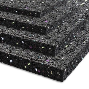 KARAT Antivibrationsmatte Schallschutzmatte nach Maß Stärke 1,97 cm 62,5 x 250 cm