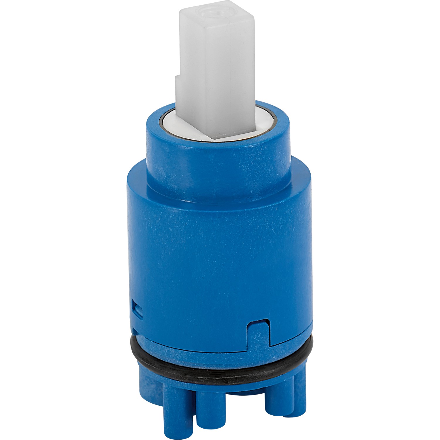 Blaue Keramikkartusche 30x30 mm für Gallegos Einhebelmischer, Ersatzteil zur Temperatur- und Mengenregelung.