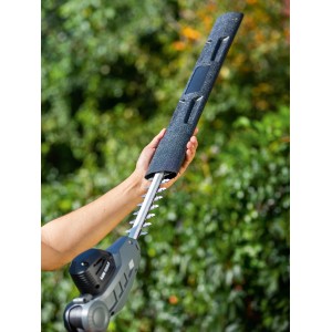 LUX Akku-Heckenschere mit Astsäge A-HS-20/41T, teleskopierbar, mit Messerschutz.