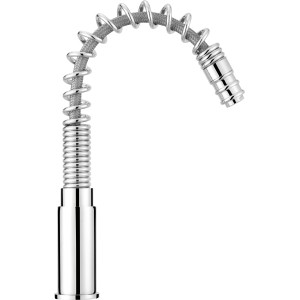 baliv Niederdruck Küchenarmatur KI-1340 N Chrom mit flexiblem Schlauch.