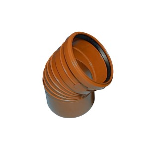 Marley Kanalgrundrohr-Bogen 45 Grad DN 125