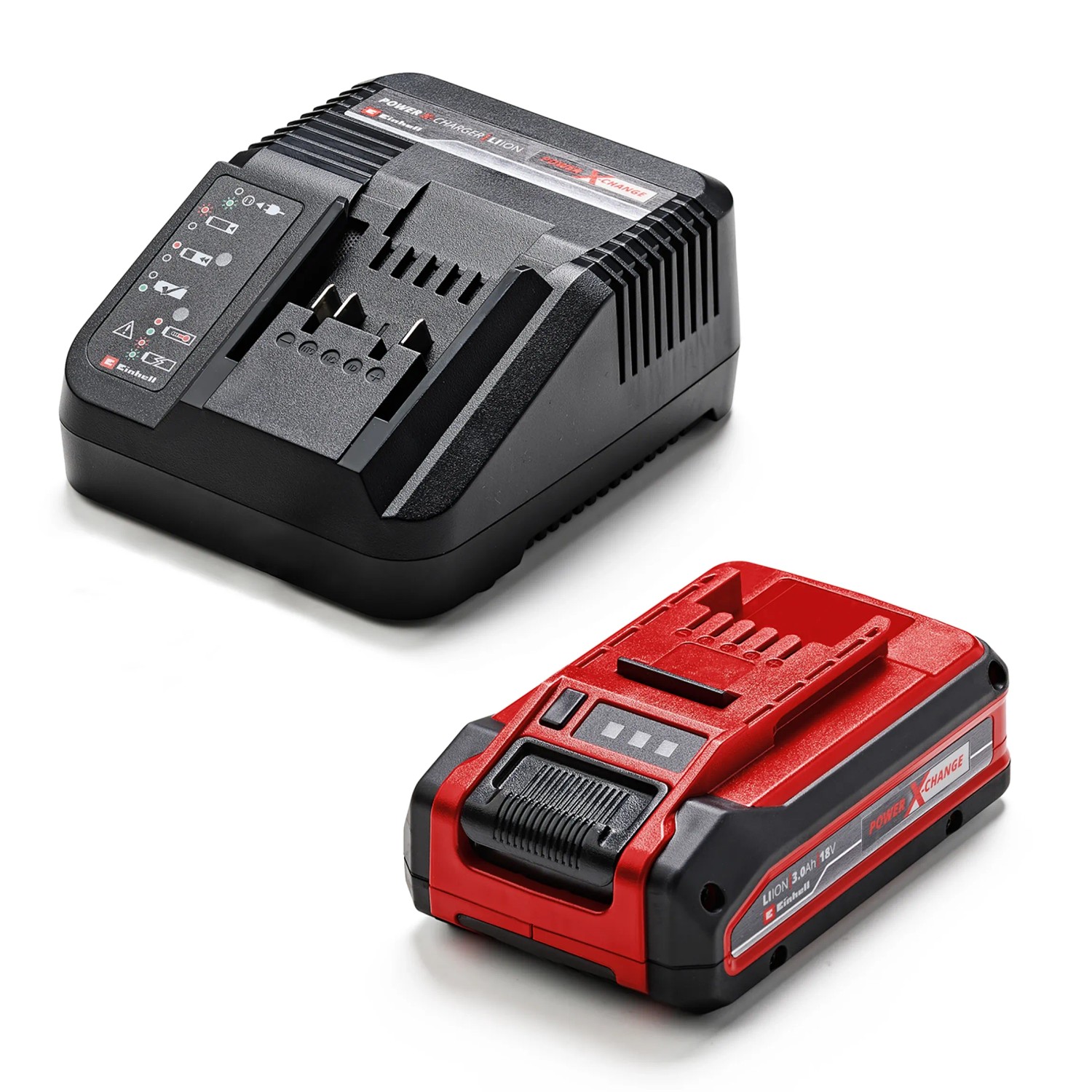 Einhell Akku und Ladegerät für Power X-Change Akku-Kettensäge.