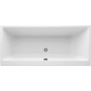 Villeroy & Boch Subway Rechteck-Badewanne, 190x90 cm, Weiß Alpin, Aufsicht.