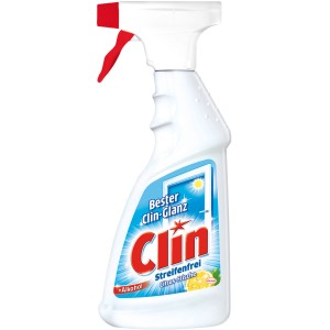 Sprühflasche Henkel Clin Citrus Fensterreiniger 500ml für streifenfreien Glanz.