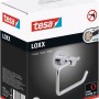 tesa® LOXX Toilettenrollenhalter, hochglanzverchromt, zur Wandmontage ohne Bohren.