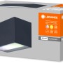 Ledvance Smart+ Brick Multicolor Außenleuchte, dunkelgrau. Smarte LED-Wandleuchte für den Außenbereich.