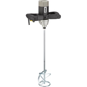 Farb- und Mörtelrührer 1.200 W mit Doppelgriff für komfortables Mischen.