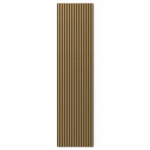 Denpanels Akustikpaneel in Gold-Metalloptik, 60x240 cm, zur Wand- und Deckenmontage.