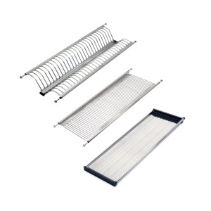 Emuca Abtropfgestell aus Rostfreiem Stahl Drynox Modul 700 mm Edelstahl