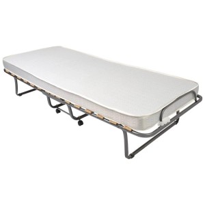 Veraflex Colonia Gästebett 90x200 cm, Klappbett mit Matratze und Rollen.