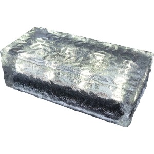 Fuchs Solar Pflasterstein Warmweiß 19,6 cm x 9,6 cm x 6 cm