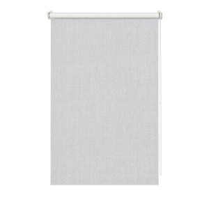 Graues Wohnidee Verdunklungsrollo, 60x150 cm, für Fenster, Stoffrollo.