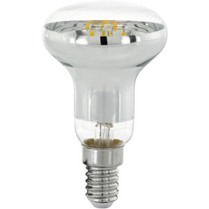Eglo E14 LED Reflektor R50, 4W, warmweiß, für stimmungsvolle Beleuchtung im Wohnbereich.