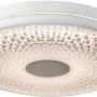 Weiße LED-Deckenleuchte Boise (51 cm) von Näve mit dekorativem Acryl-Diffusor.