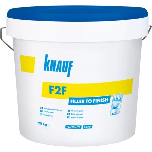 F2F - Fertigfeinspachtel Weiß 20 kg